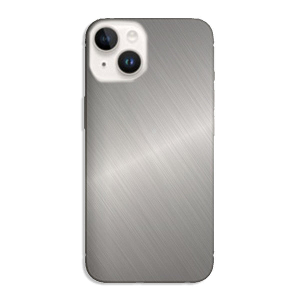 Coque pour iPhone 15 Texture Métal, protection antichocs au look urbain