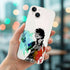 Achat coque hybride silicone + rigide style Manga pour iPhone 15