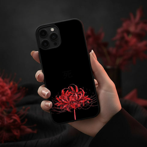 coque souple TPU silicone Tokyo Ghoul Flower pour iPhone 15