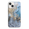 Coque iPhone 15 Marbre Bleu Nuit