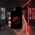 Protection téléphone silicone pour iPhone 15 Naruto personnalisé Uchiha Sharingan