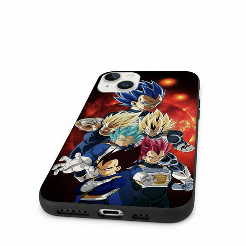 coque silicone avec impression HD Vegeta Evolution