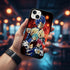coque silicone avec impression HD Dragon Ball pour iPhone 15