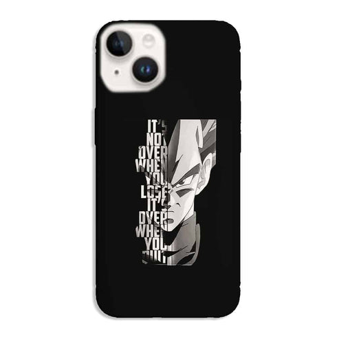 Coque iPhone 15 Vegeta Not Over