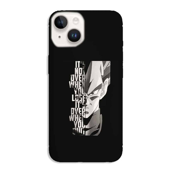 Coque iPhone 15 Vegeta Not Over