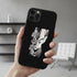 coque silicone 48h livraison motif Vegeta Not OVer en noir et blanc pour iPhone 15