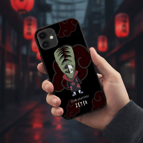 coque smartphone silicone iPhone 15 Zetu Akatsuki