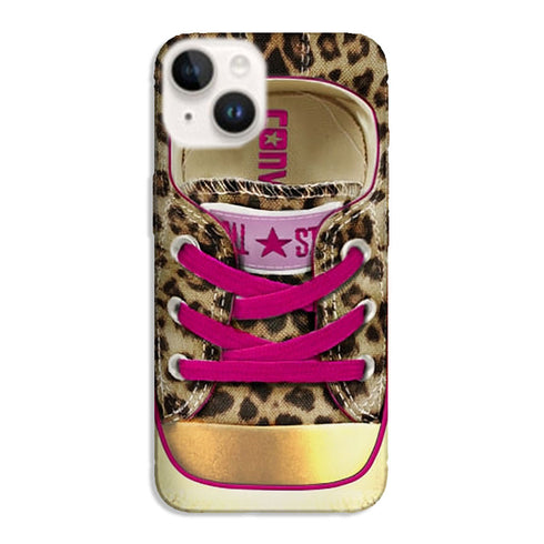 Coque iPhone 15 All Star Leopard