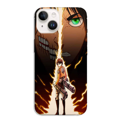 Coque iPhone 15 Attaque des Titans