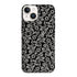 Coque iPhone 15 Black and white swirls
