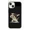 Coque iPhone 15 Dog shih tzu dabbing, disponible pour tous les modèles de smartphones Apple 15, collection animaux fun