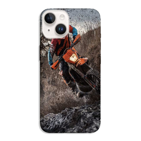 Coque iPhone 15 Enduro moto circuit
