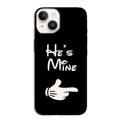 Coque pour iPhone 15 He's Mine