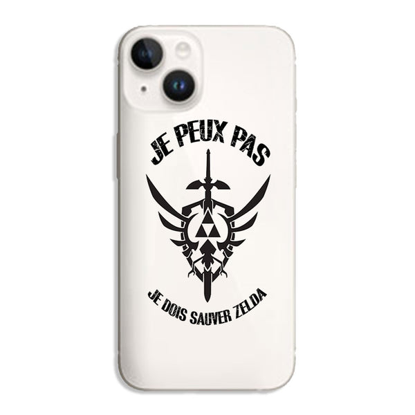 Coque de iPhone 15 I Can't I Have Zelda