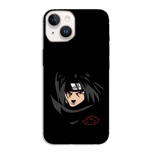 Coque iPhone 15 Itachi Fond Noir