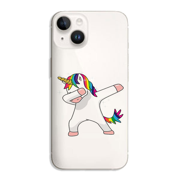 Coque iPhone 15 Licorne Dab