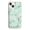 Coque iPhone 15 Vert Emeraude Marbré