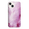 Coque iPhone 15 Marbre Cristal Rose