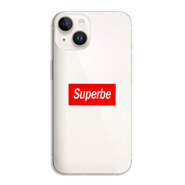 Coque iPhone 15 Message Humour Supreme Parody