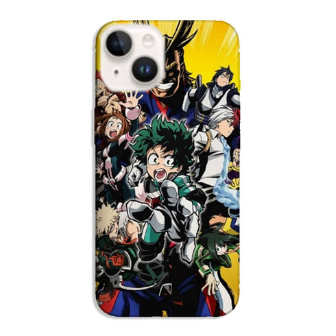 Coque iPhone 15 my hero academia izuku midoriya
