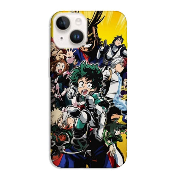 Coque iPhone 15 my hero academia izuku midoriya
