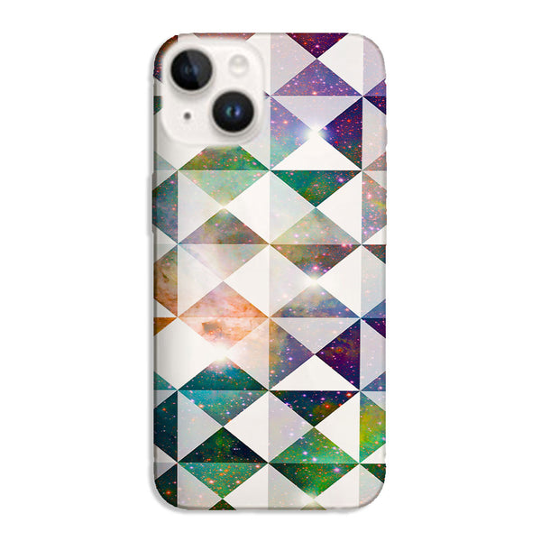 Coque iPhone 15 Space Diamonds abstract