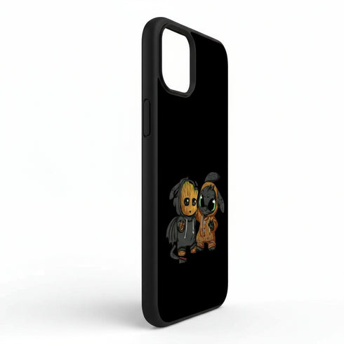 coque silicone souple disney pour iphone 15