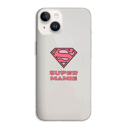 Coque iPhone 15 Super Mamie