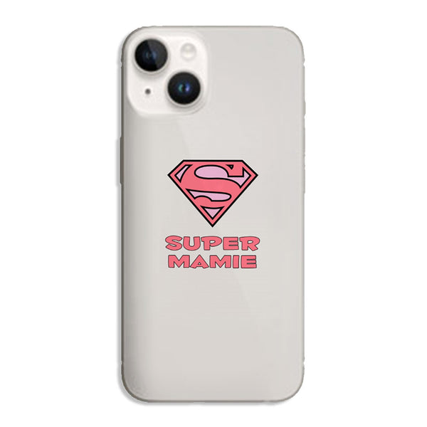 Coque iPhone 15 Super Mamie