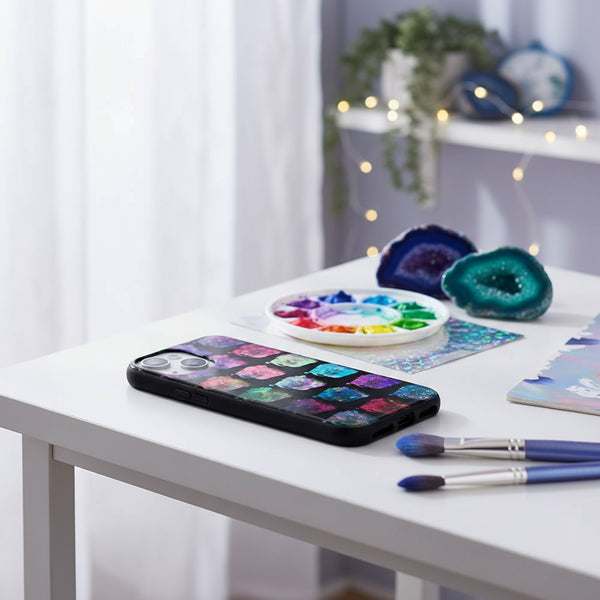 Coque iPhone 15 Watercolor Space