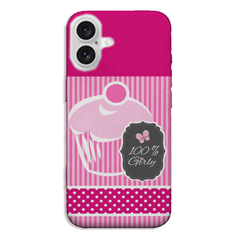 Coque iPhone 16 100% Girly