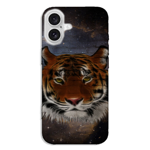 Coque iPhone 16 Abstract Tiger