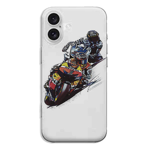 Coque iPhone 16 Adrenaline Moto | Collection GP Race