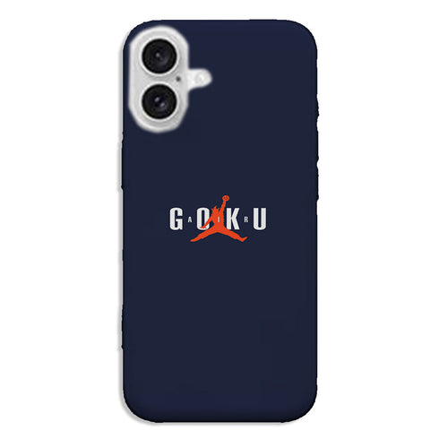Coque iPhone 16 Air Jordan Goku