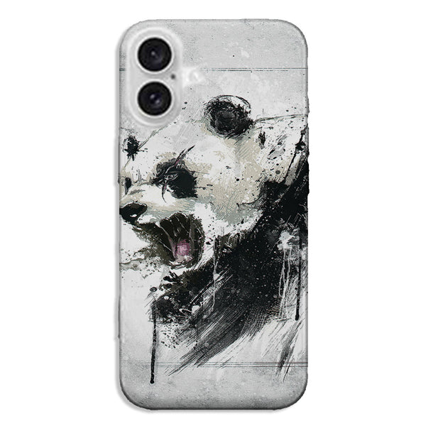 Coque iPhone 16 Angry Panda