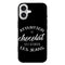 Coque iPhone 16 Attention le Chocolat fait retrecir les jeans