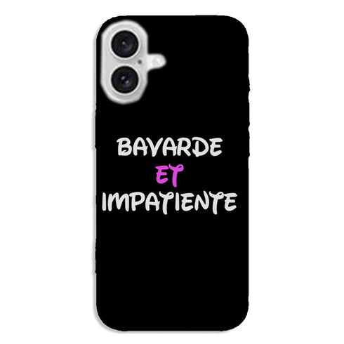 Coque iPhone 16 Bavarde et Impatiente