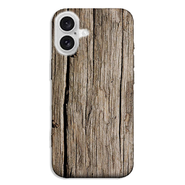 Coque iPhone 16 Déco bois flotté