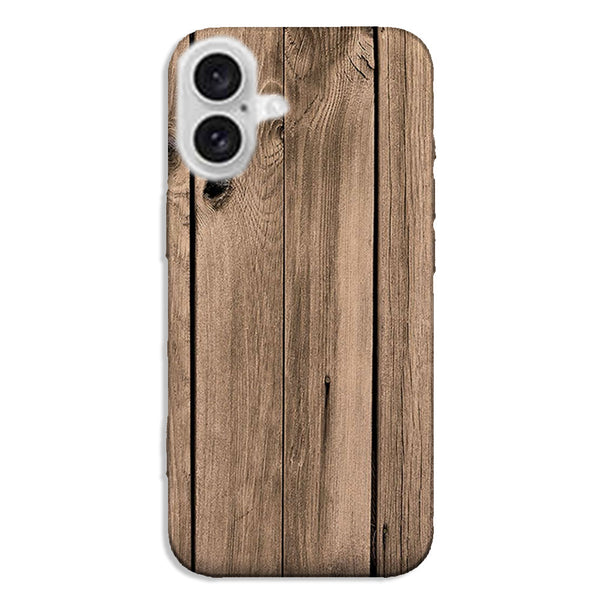 Coque iPhone 16 Planche de Mélèze