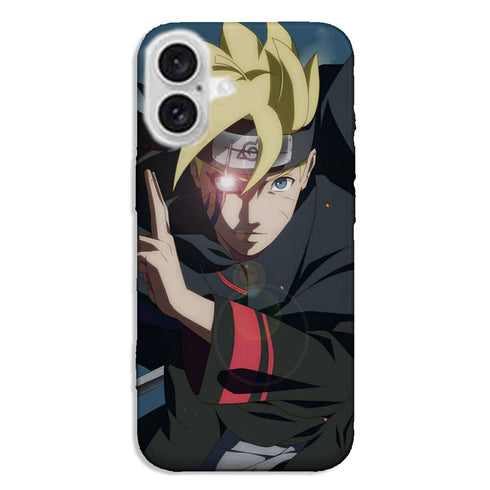 Coque iPhone 16 Boruto Jougan