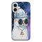 Coque iPhone 16 Chat Hipster