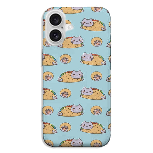 Coque iPhone 16 Chat Tacos