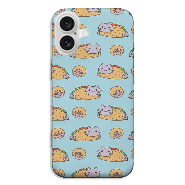 Coque iPhone 16 Chat Tacos