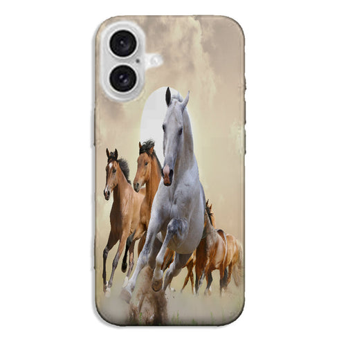 Coque iPhone 16 Cheval Blanc