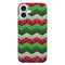Coque pour iPhone 16 Pasteque Summer Chevrons