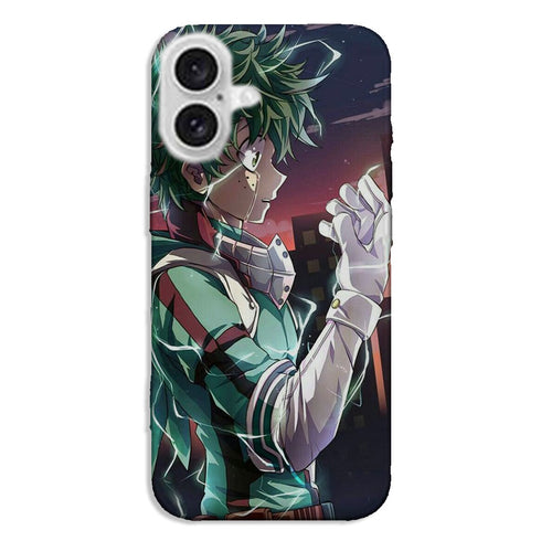 Coque iPhone 16 Deku BNHA