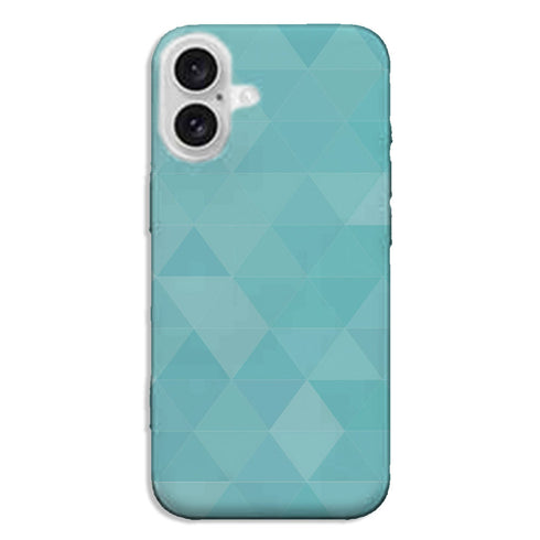 Coque pour iPhone 16 Agate Diams Bleu