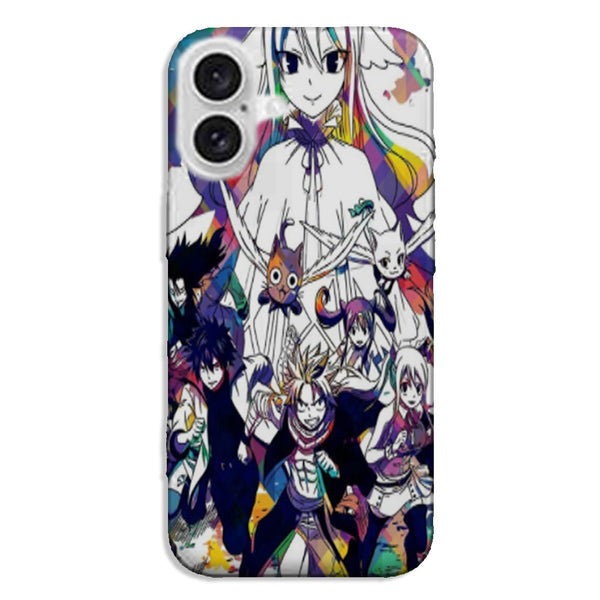 Coque iPhone 16 Fairy Tail Colors