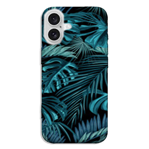 Coque pour iPhone 16 Feuillage Tropical