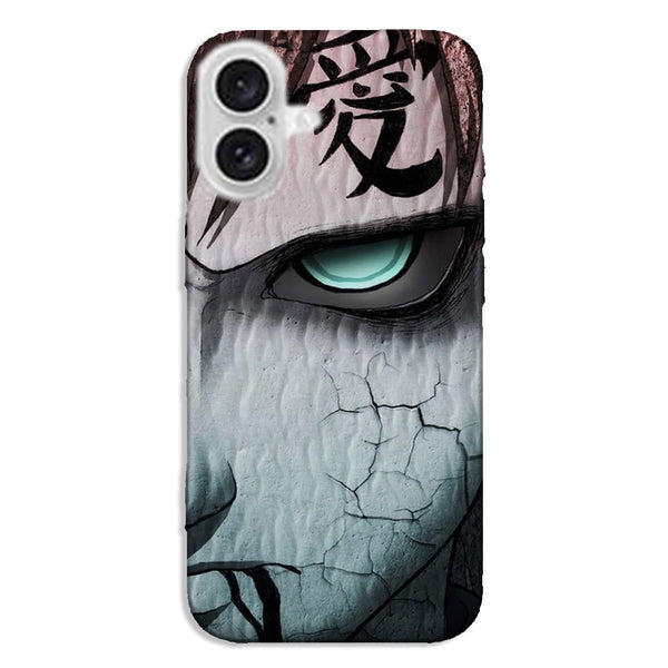 Coque iPhone 16 Gaara du Sable